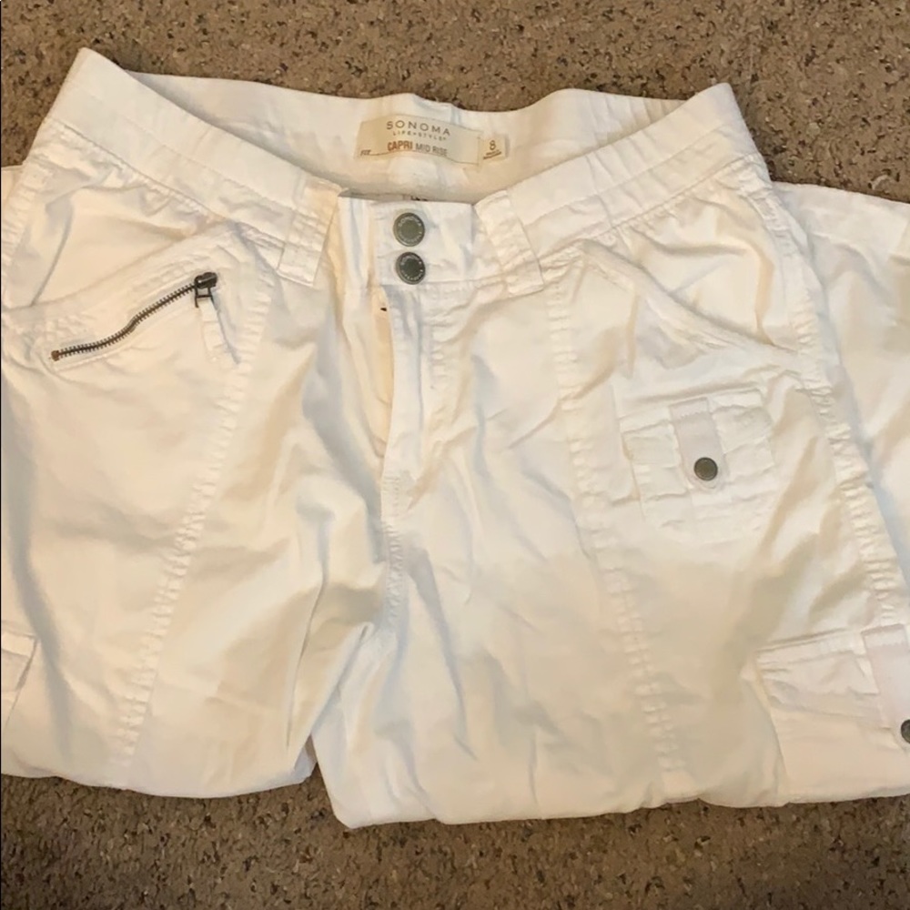 White Sonoma Capri size 8